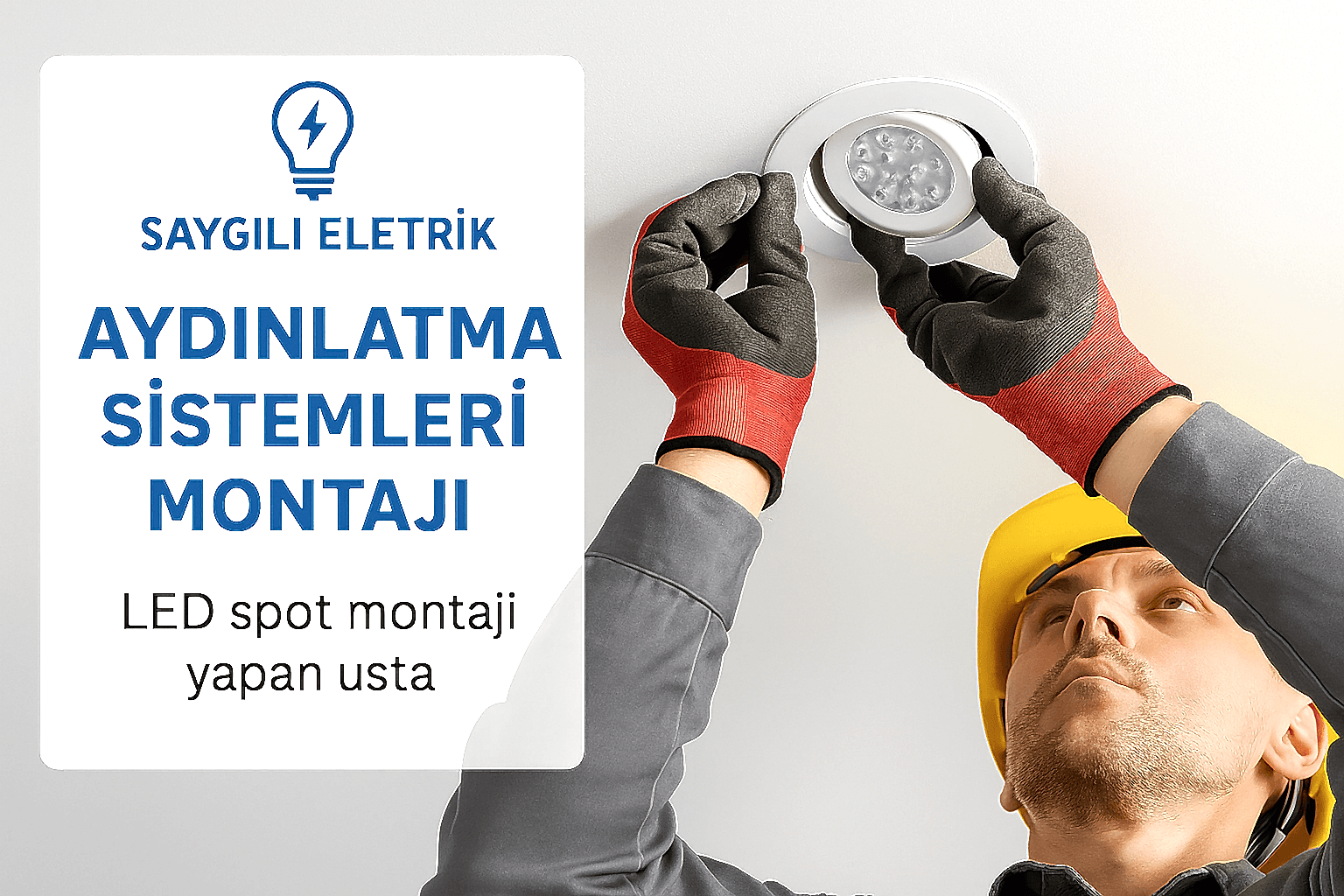 LED ve Dekoratif Aydınlatma Montajı